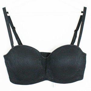 2 For $20 NWT Black Lace Maternity Bra Size 36D